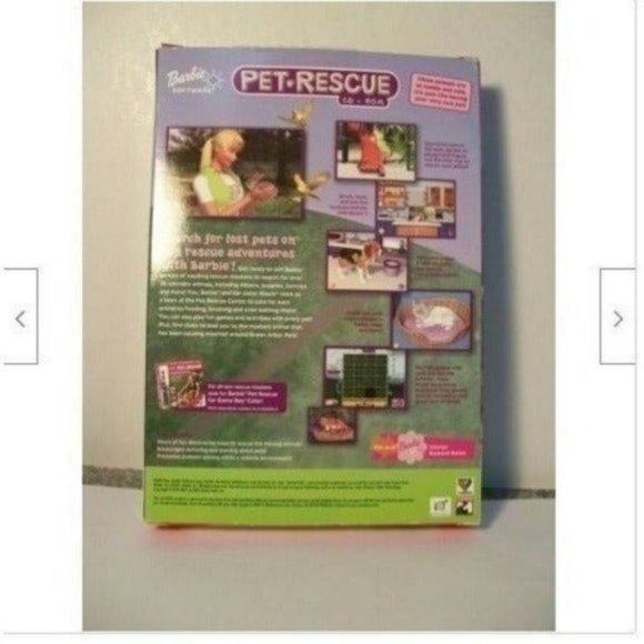 Vintage Barbie GAME Videogame Complete 2000 Pet Rescue CD-Rom PC Computer - Picture 12 of 12